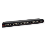 ROLINE Cat.5e, 19" patchpanel, 24 poorts, zwart