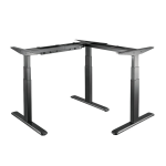 LogiLink EO0016 standing desk frame Electric 3 leg(s) Black