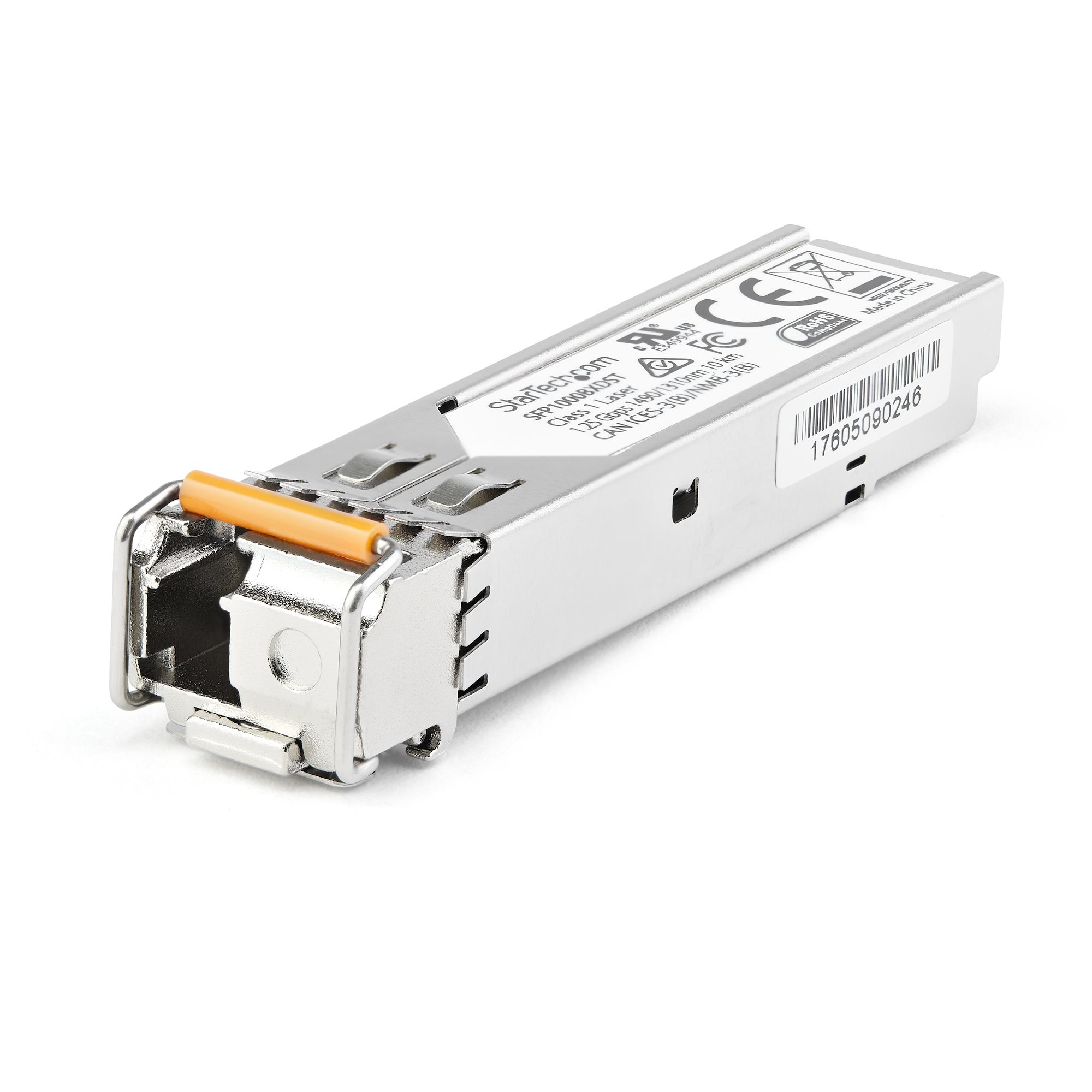 StarTech.com SFP1GBX40DES Compatible 1G SFP 40 km Transceiver StarTech.com SFP1GBX40DES Compatible 1G SFP 40 km Transceiver