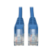 Tripp Lite N001-001-BL networking cable Blue 11.8" (0.3 m) Cat5e U/UTP (UTP)
