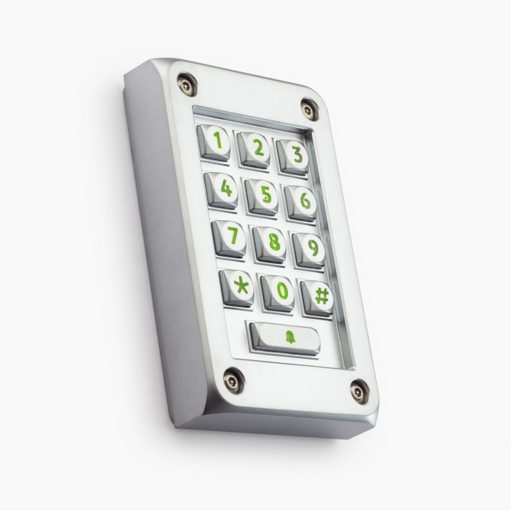 521-836 Paxton Compact Vandal Resistant  Metal Keypad