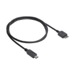 Akyga AK-USB-44 USB cable 1 m USB 3.2 Gen 1 (3.1 Gen 1) USB C Micro-USB B Black