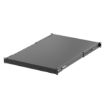 ATEN Adjustable Rack Shelft (non- Vented) (D: 700mm X 19"), BLACK