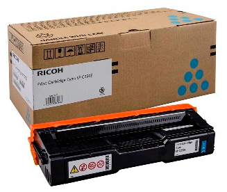 Image of Ricoh 407544 Toner cyan, 1.6K pages ISO/IEC 19798 for Ricoh Aficio...