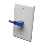 Tripp Lite N204-003-BL-LA networking cable Blue 35.8" (0.91 m) Cat6