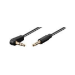 Microconnect AUDLL1A audio cable 1 m 3.5mm Black