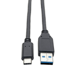 Tripp Lite U428-006 USB-C to USB-A Cable (M/M), USB 3.1 Gen 1 (5 Gbps), Thunderbolt 3 Compatible, 6 ft. (1.83 m)