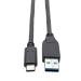 Tripp Lite U428-006 USB cable USB 3.2 Gen 1 (3.1 Gen 1) 72" (1.83 m) USB C USB A Black