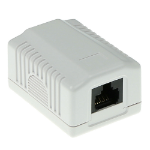 ACT FA6003 boitier de prise de courant RJ-45 Blanc