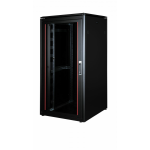 Equip Dynamic Flex 19' Cabinet, 32U, 800X800MM, RAL9005 Black