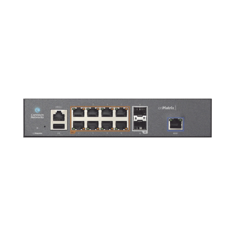 Image of Cambium Networks cnMatrix EX1010-P Managed L2/L3 Gigabit Ethernet...