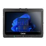 Getac K120 G2 Intel® Core™ i5 256 GB 31.8 cm (12.5") 16 GB Wi-Fi 6 (802.11ax) Windows 11 Pro Black