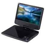 Sencor SPV 2920 BLACK portable DVD/Blu-Ray player Portable DVD player Tabletop 22.9 cm (9") 800 x 480 pixels