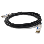 AddOn Networks DAC-Q28-100G-0-5M-AO InfiniBand/fibre optic cable 19.7" (0.5 m) QSFP28 Black