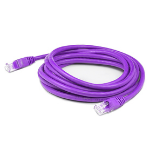 AddOn Networks ADD-1FCAT6AS-PE networking cable Purple 11.8" (0.3 m) Cat6a S/UTP (STP)