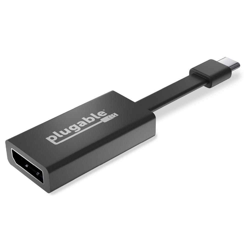 USBC-TDP PLUGABLE TECHNOLOGIES USB C to DP Adapter 4K 60HZ