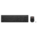 Lenovo 4X31N50719 toetsenbord Inclusief muis Universeel RF Draadloos Frans Zwart