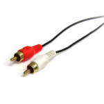 StarTech.com 0.92m, 3.5mm/2xRCA, M/M audio cable 36.2" (0.92 m) Black