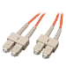 Tripp Lite N506-10M InfiniBand/fibre optic cable 393.7" (10 m) 2x SC OFNR Orange