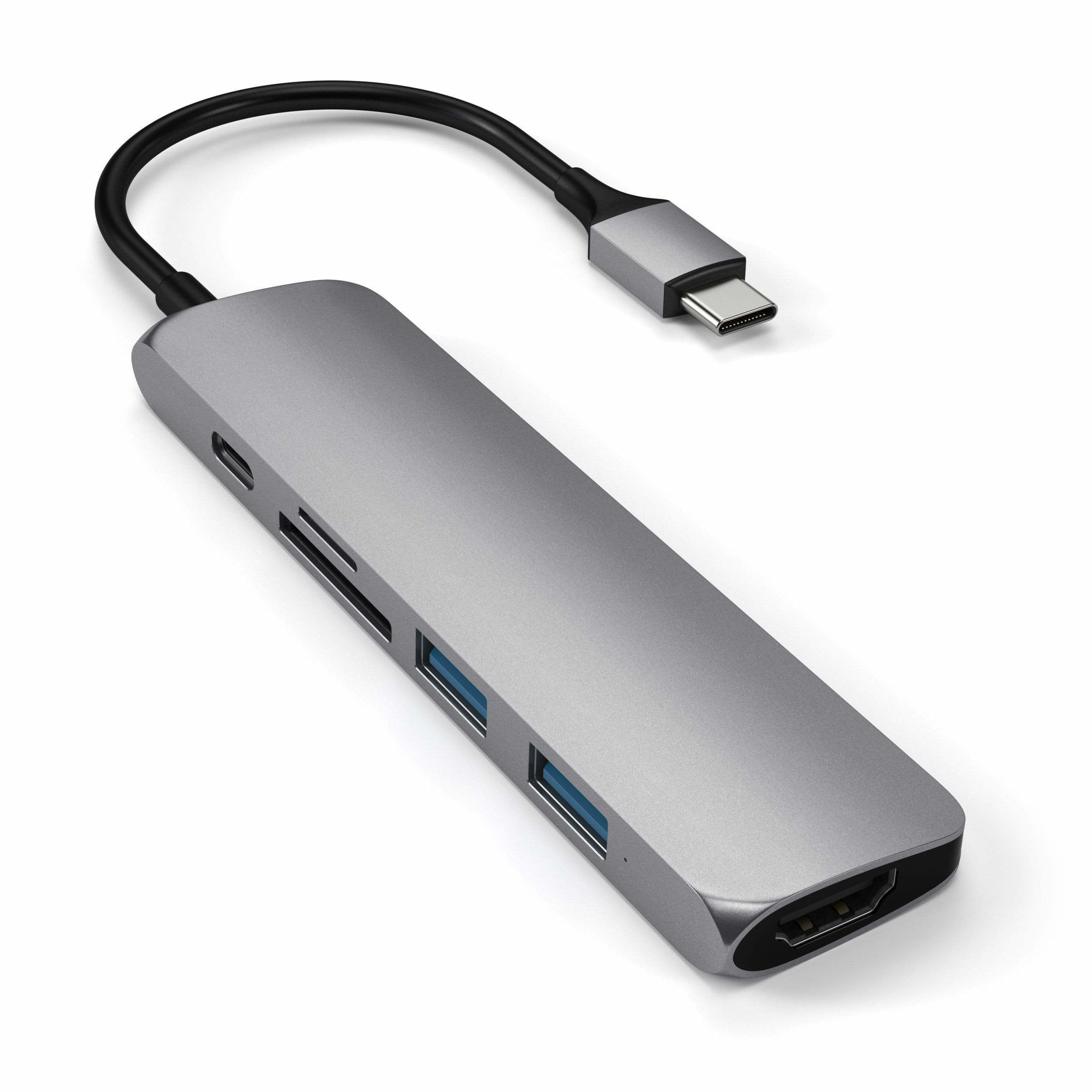 Image of Satechi ST-SCMA2M notebook dock/port replicator USB 3.2 Gen 1 (3.1...