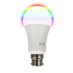 electriQ Dimmable Smart colour Wifi LED Bulb with B22 bayonet base - Alexa & Google Home compatible