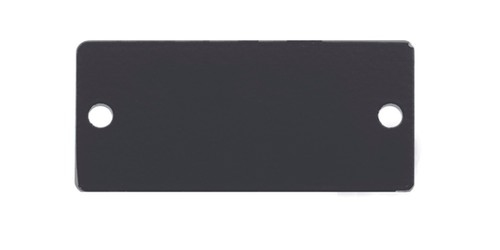 Image of Kramer Electronics W-BLANK(B) wall plate/switch cover Black