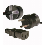 Mercodan 910520 power cable Black 2 m
