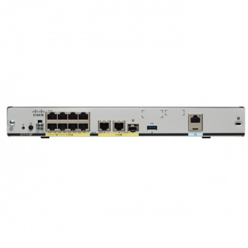 Cisco C1111X-8P kabelansluten router Gigabit Ethernet Grå