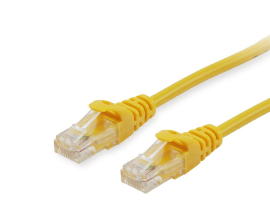 Image of Equip Cat.6 U/UTP Patch Cable, 0.5m, Yellow