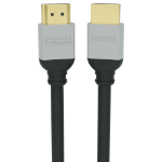 Kordz K26016-0500-CH HDMI cable 5 m HDMI Type A (Standard) Black, Grey