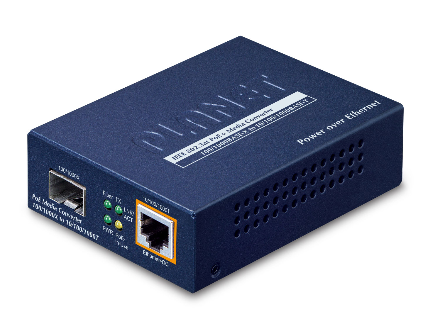 IEEE802.3af/at PoE 10/100/1000 network media converter 1000 Mbi