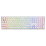 DUC ky Zero 6108 Pure White Wireless Gaming Tastatur - MX2A Red (US)
