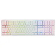 DUC ky Zero 6108 Pure White Wireless Gaming Tastatur - MX2A Red (US)