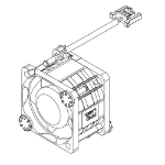 DELL 384-BDVM koelsysteem voor computers Computer behuizing Ventilator