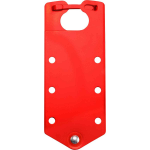 Brady 265399 lockout hasp/padlock Red Aluminium