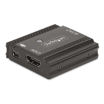 StarTech.com 33FT-8K-HDMI-BOOSTER AV extender AV repeater Black