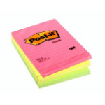 Post-It 660N self-adhesive note paper Rectangle Multicolour 100 sheets