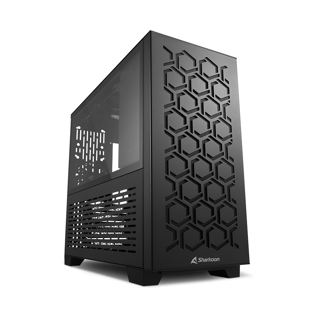 Image of Sharkoon MS-Y1000 Micro Tower Black