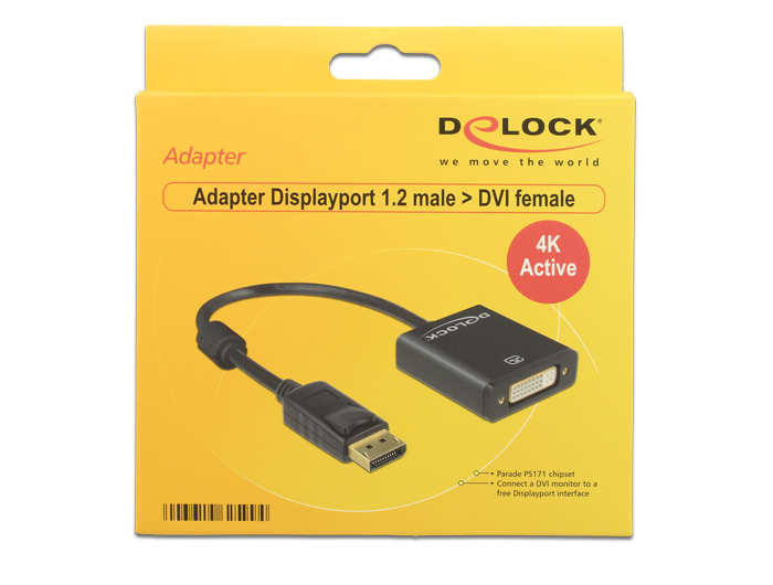 62599 DELOCK DisplayPort-Adapter - DisplayPort (M)