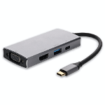 AddOn Networks USBC2C31H4U3VAL-AA notebook dock/port replicator USB 3.2 Gen 1 (3.1 Gen 1) Type-C Gray