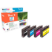 Peach PI300-708 ink cartridge 4 pc(s) Standard Yield Black, Cyan, Magenta, Yellow