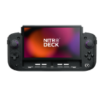 CRKD Nitro Deck+ Black USB Touchscreen gaming controls Analogue / Digital Nintendo Switch