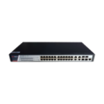 Hikvision DS-3E2528P(B) netwerk-switch Managed Gigabit Ethernet (10/100/1000) Power over Ethernet (PoE) Zwart