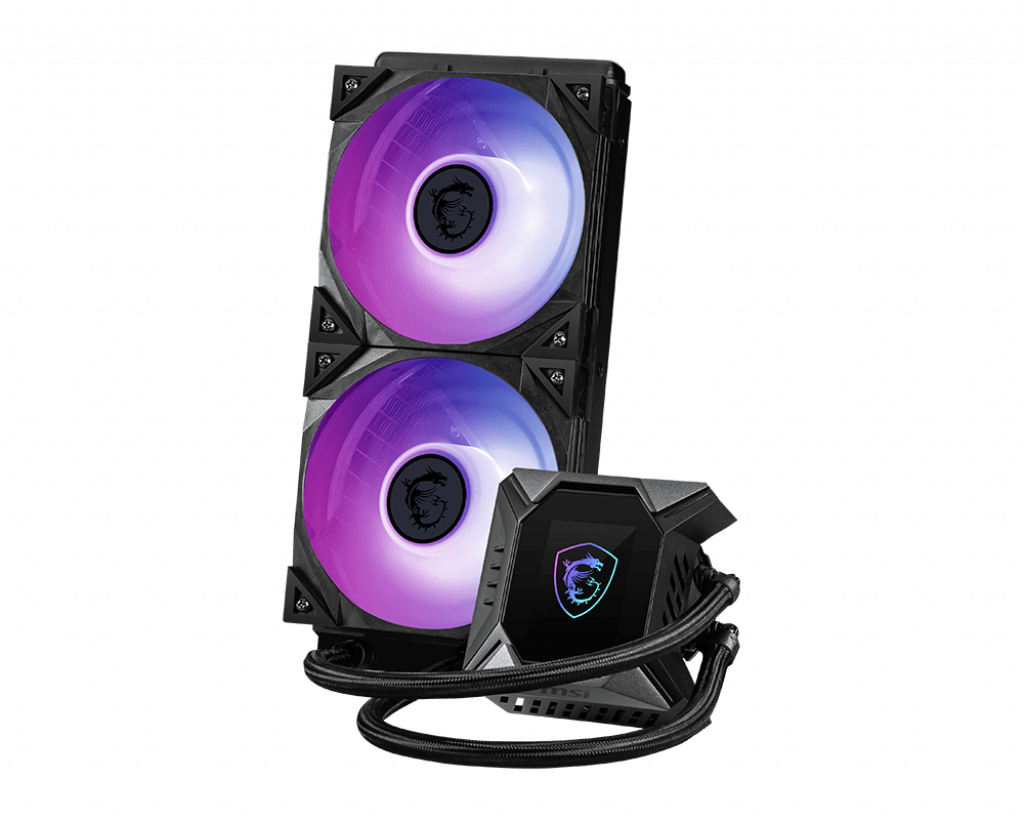 Image of MSI MPG CORELIQUID K240 V2 Liquid CPU Cooler '240mm Radiator,...