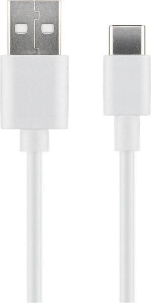 Photos - Cable (video, audio, USB) Microconnect USB3.1CCHAR2W USB cable 2 m USB 2.0 USB A USB C White 