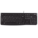 Logitech K120 keyboard USB QWERTY Spanish Black