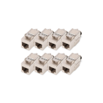 Digitus CAT 8.1 Keystone Module, Shielded, Tool-free Connection - 8 pcs