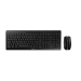 CHERRY Stream Desktop Recharge keyboard Mouse included Universal RF Wireless QWERTY UK English Black