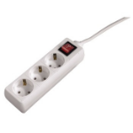 Hama 00121902 power extension 1.4 m 3 AC outlet(s) White
