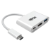 Tripp Lite U444-06N-H4U-C USB graphics adapter 3840 x 2160 pixels White